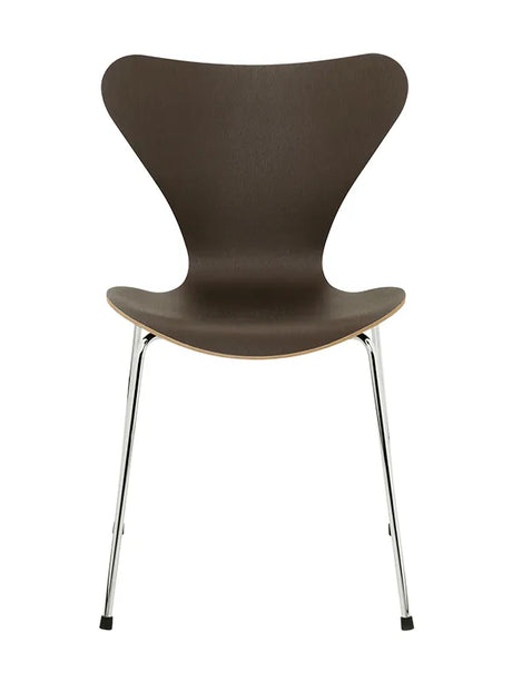 3107 Serie 7 Stol, naturfiner af Arne Jacobsen - Mørkbejdset eg - Jacobsen Plus