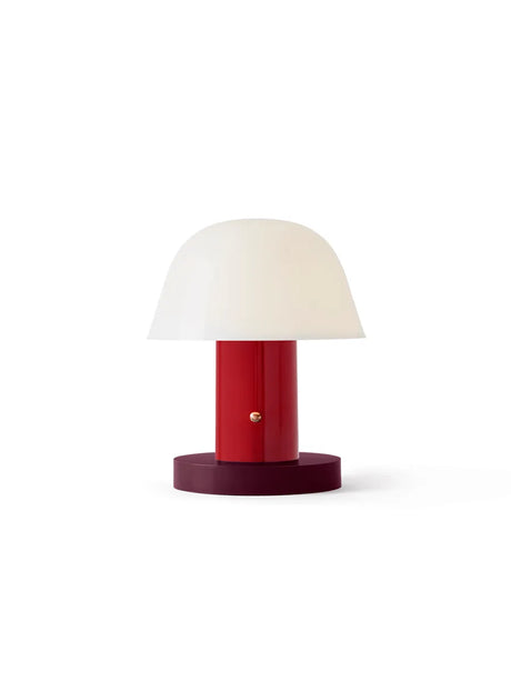 Setago Bordlampe fra &Tradition - Maroon & Grape - Jacobsen Plus
