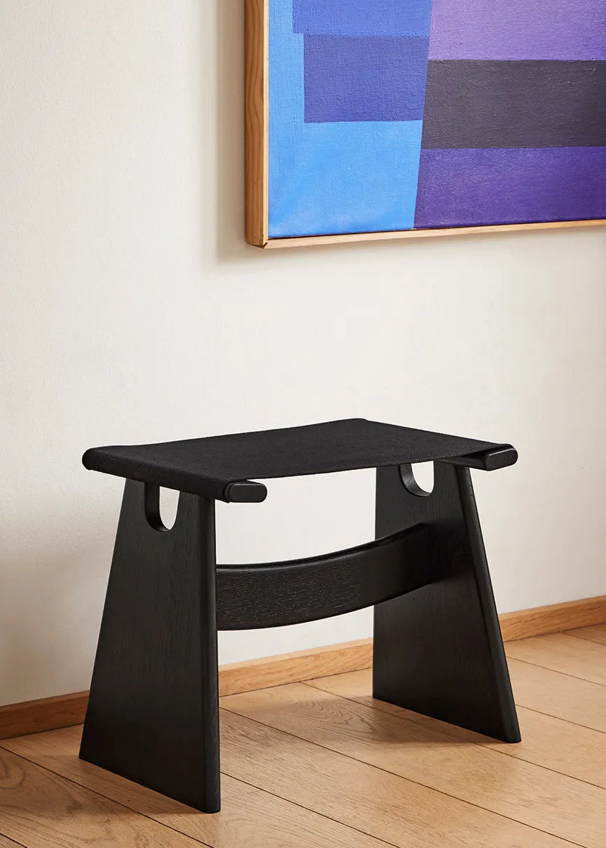 Seto Stool, eg sort lak fra Fredericia Furniture - 2 - Jacobsen Plus