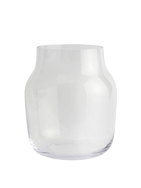Silent Vase, Ø 20 cm fra Muuto - Clear - Jacobsen Plus