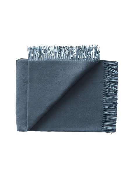 Secret Plaid, ocean/ink fra Silkeborg Uldspinderi - 1 - Jacobsen Plus