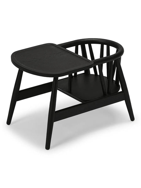 Smilla Toddler Stol, sortlakeret eg fra Oaklings - 1 - Jacobsen Plus