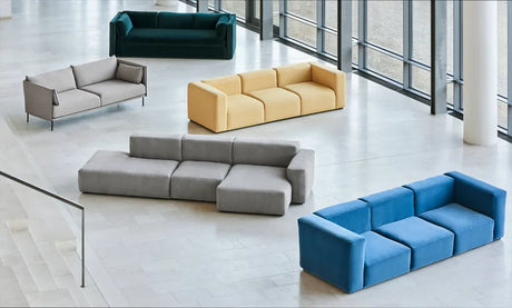 Mags Soft Low 3 pers. sofa, kombination 3, højre fra Hay - 2 - Jacobsen Plus