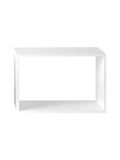 Stacked Reol, large fra Muuto - Hvid / Åbent (uden ryg) - Jacobsen Plus