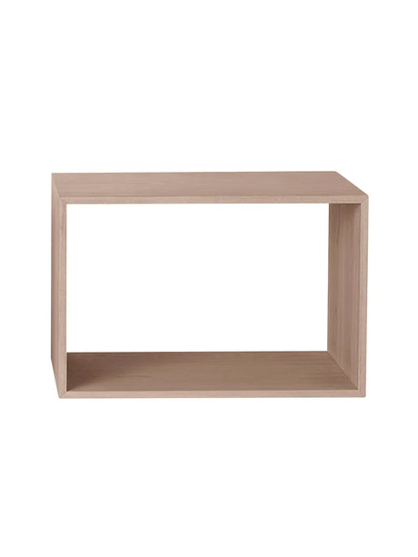 Stacked Reol, large fra Muuto - Eg / Åbent (uden ryg) - Jacobsen Plus