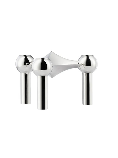 Nagel Lysestage, krom fra STOFF Nagel - 1 stk. - Jacobsen Plus