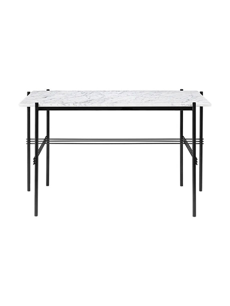 TS Desk 120x60 fra GUBI - White Carrara Marble - Jacobsen Plus