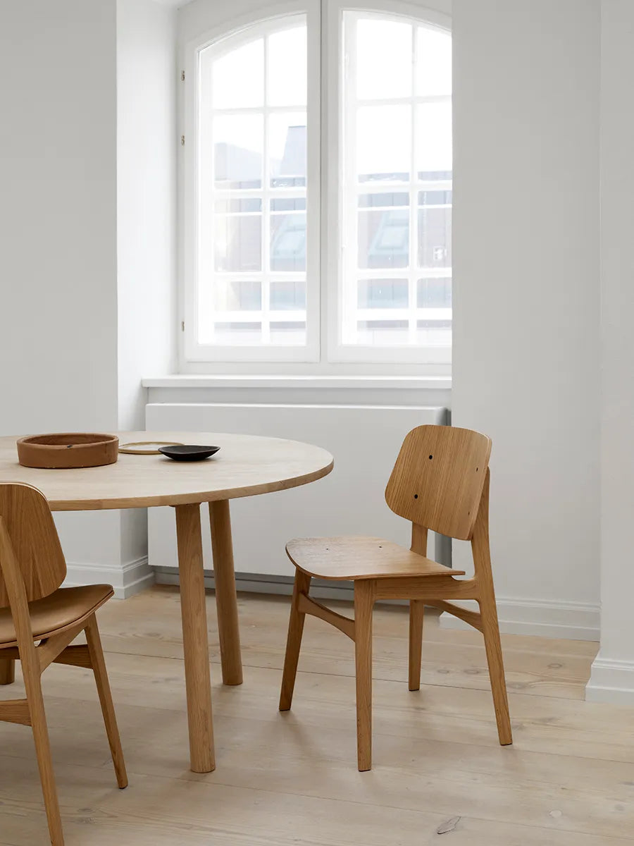 Taro Spisebord Ø120 cm, olieret eg fra Fredericia Furniture - 5 - Jacobsen Plus