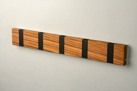 KNAX Lite 5 fra LoCa - Teak / Oliebehandlet - sorte knager - Jacobsen Plus