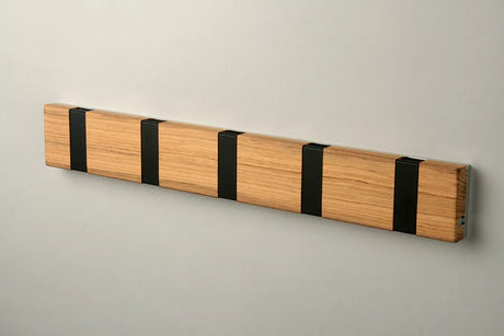 KNAX Lite 5 fra LoCa - Teak / Ubehandlet - sorte knager - Jacobsen Plus