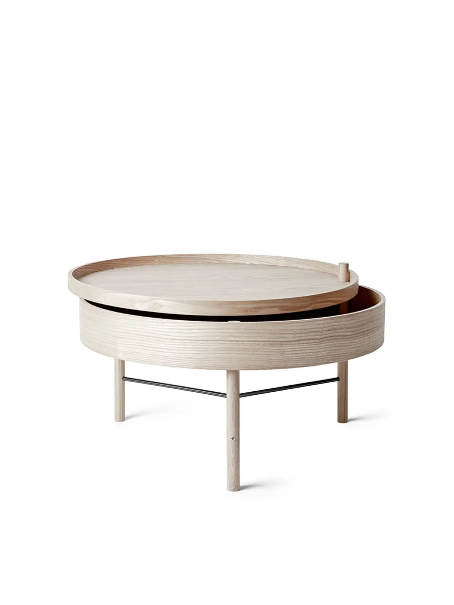 Turning Table, white oak fra Audo Copenhagen - 1 - Jacobsen Plus