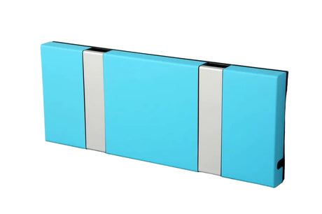 KNAX knagerække med to knager fra LoCa - Turquoise / Grå knager - Jacobsen Plus