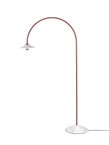 Standing Lamp No. 2 Marble fra Valerie Objects - Menie Red - Jacobsen Plus