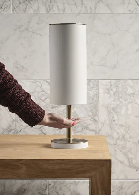 Sensorstyret håndsprit- og sæbedispenser, bordmonteret i hvid fra VOLA - 2 - Jacobsen Plus