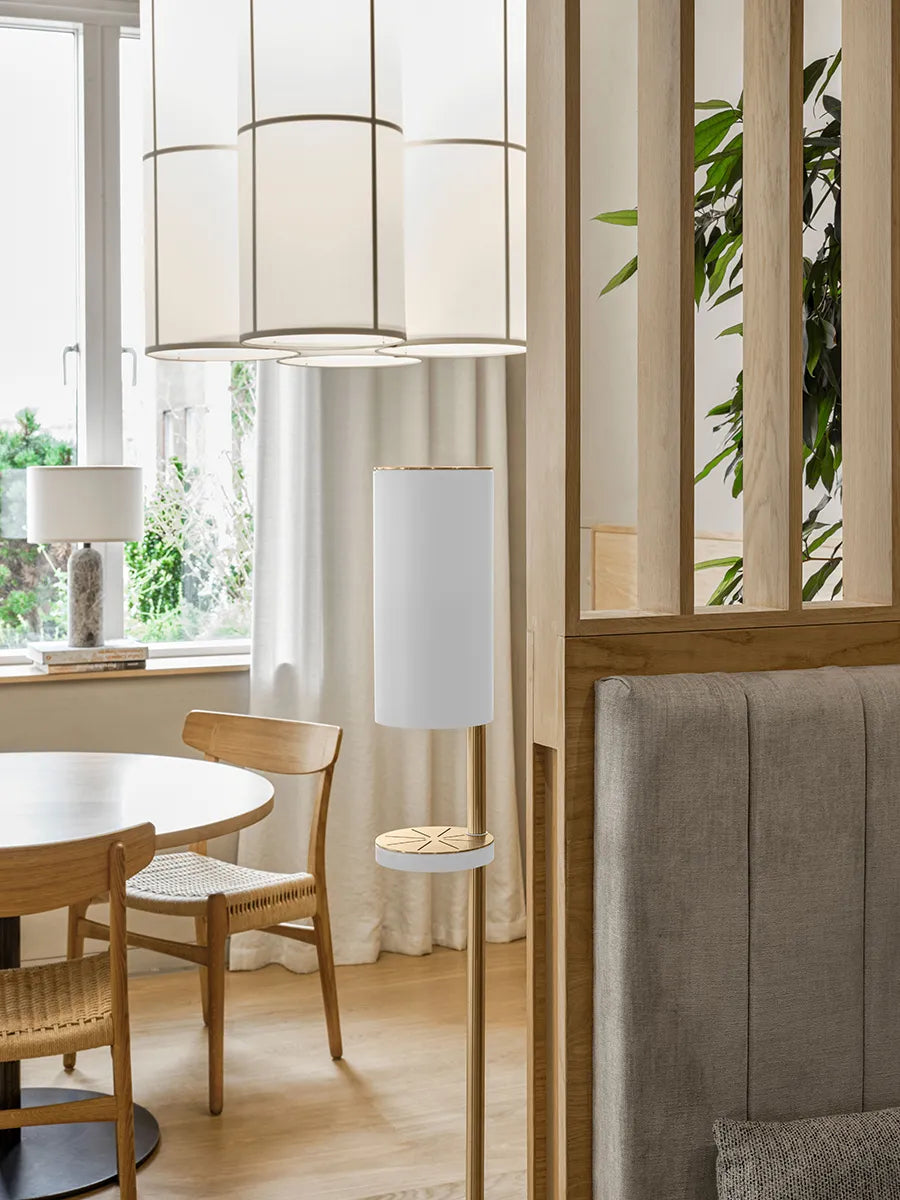 Sensorstyret håndsprit- og sæbedispenser, fritstående i hvid fra VOLA - 7 - Jacobsen Plus