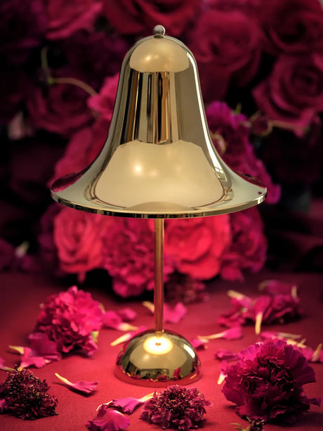 Pantop Portable bordlampe, Shiny Brass fra Verpan - 2 - Jacobsen Plus