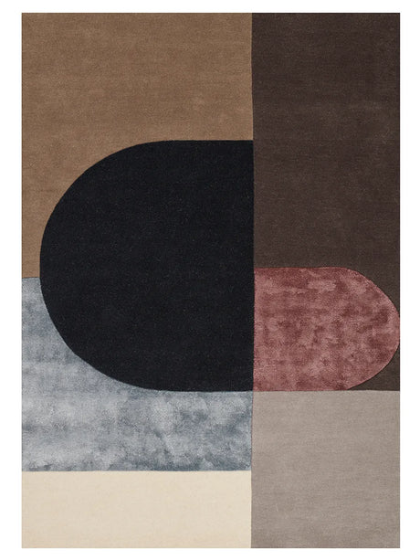 Vilja Tæppe fra Linie Design - Bordeaux / 140 x 200 cm - Jacobsen Plus