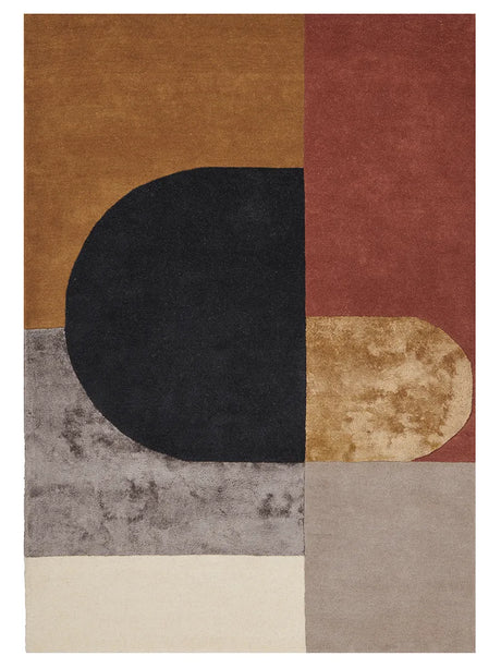 Vilja Tæppe fra Linie Design - Mustard / 140 x 200 cm - Jacobsen Plus