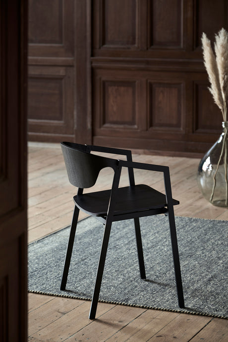 Rombo Rug, grey fra Woud - 1 - Jacobsen Plus