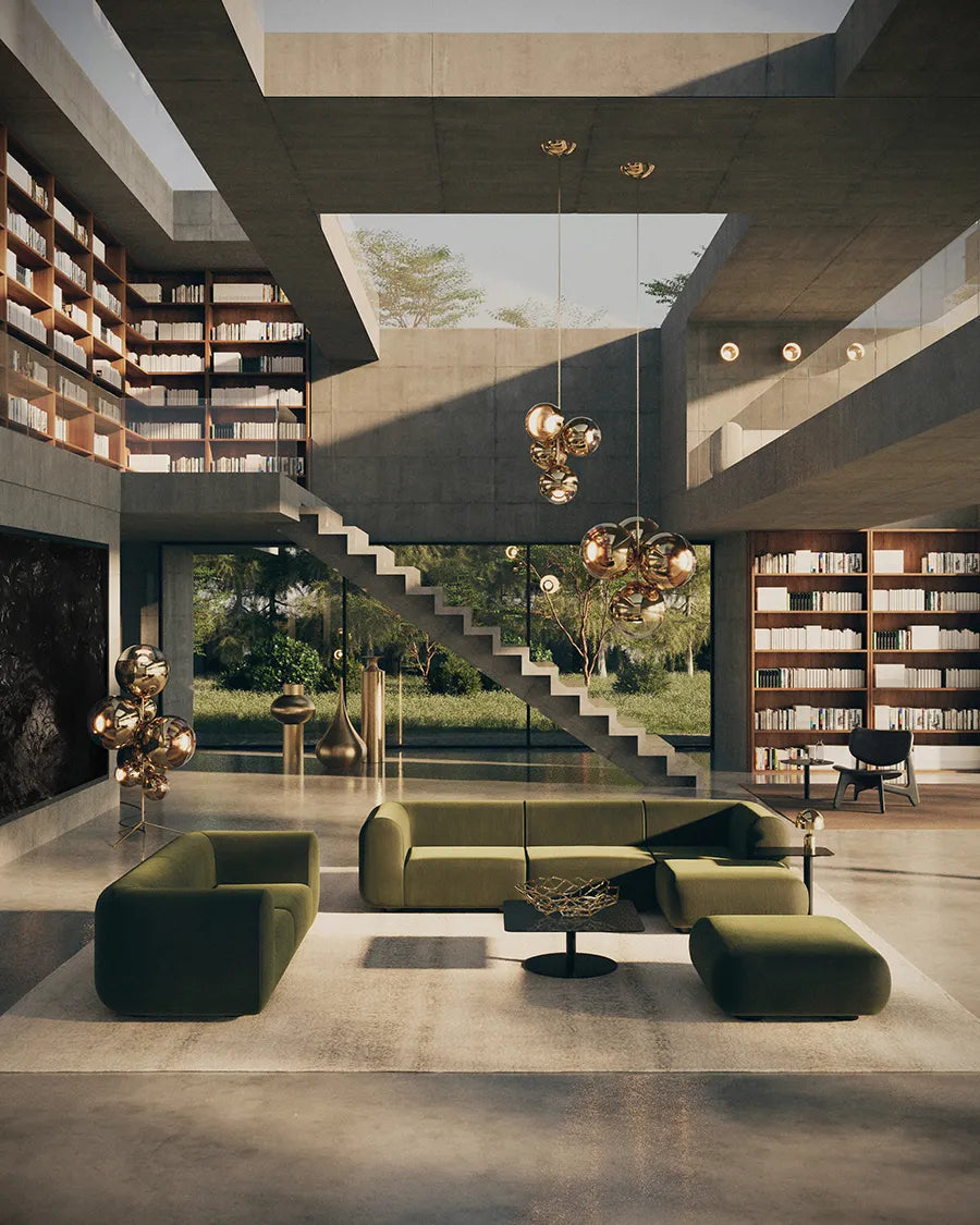 Plump Sofa m. Chaiselong, elle 0200 fra Tom Dixon - 4 - Jacobsen Plus