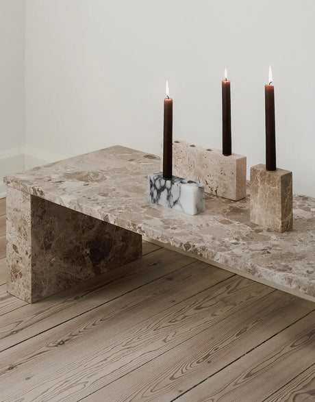 Epode Lysestage, calacatta violetta fra Wabi Sabi Nordic - 2 - Jacobsen Plus