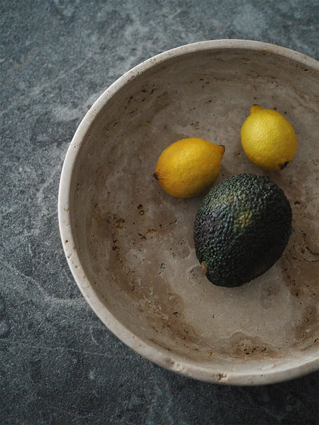 Hyben Skål, travertin fra Wabi Sabi Nordic - 2 - Jacobsen Plus