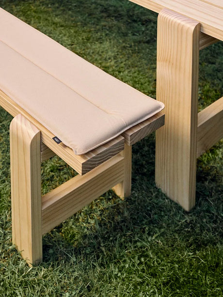 Sædehynde til Weekday bench 140 cm, Beige fra Hay - 2 - Jacobsen Plus