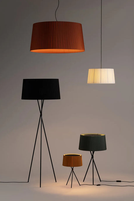 Tripode Bordlampe, terracotta fra Santa and Cole - 2 - Jacobsen Plus