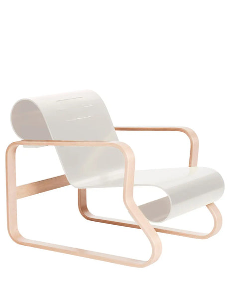 Armchair 41, Paimio fra Artek - Hvid - Jacobsen Plus