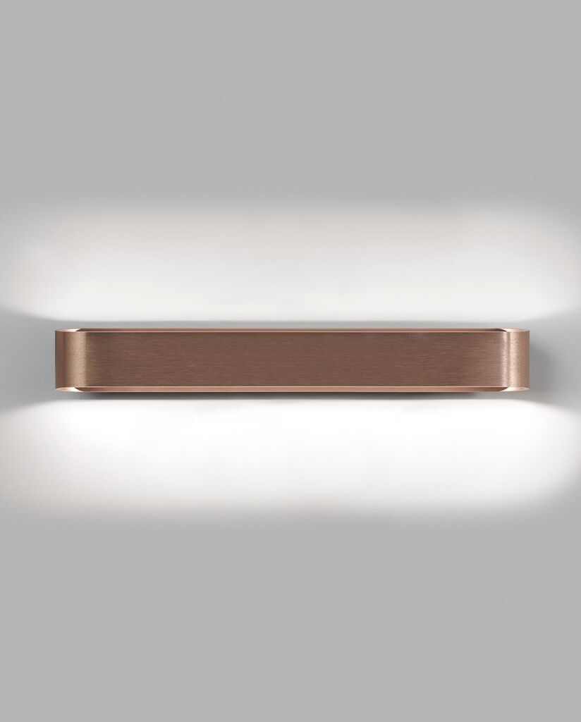 Aura W3 væglampe i rose gold fra Light Point - 1 - Jacobsen Plus