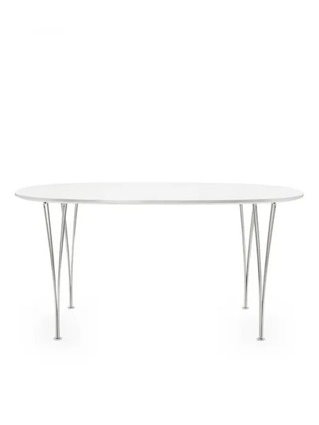 Piet Hein B612 Bord, hvid laminat fra Fritz Hansen - 1 - Jacobsen Plus