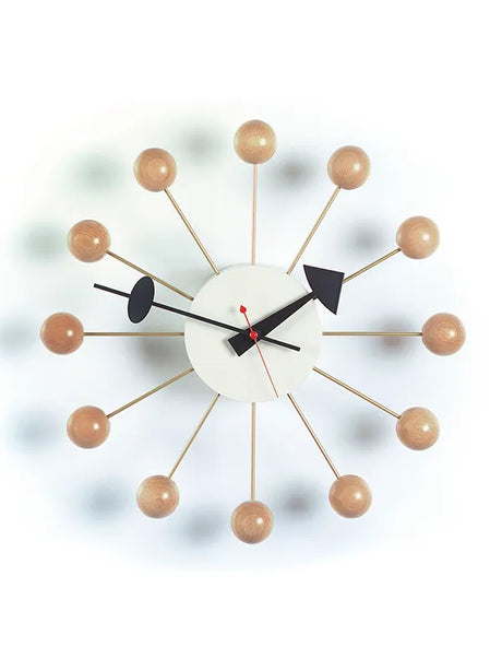 Ball Clock fra Vitra - Natur - Jacobsen Plus