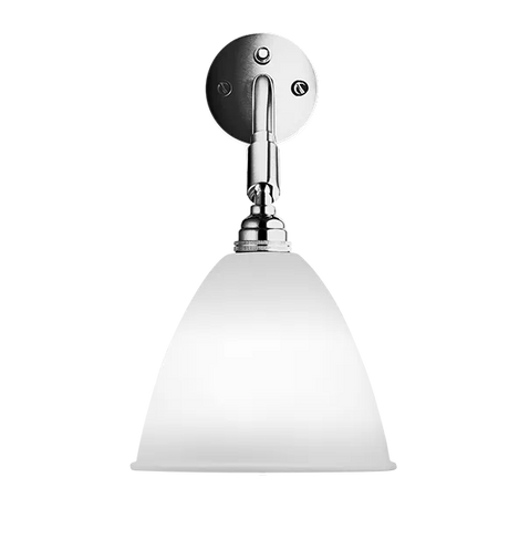 Bestlite BL7 Væglampe fra GUBI - Porcelæn-Krom - Jacobsen Plus