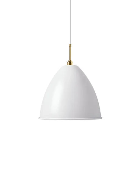 Bestlite BL9L Pendel Ø40 fra GUBI - Hvid - messing - Jacobsen Plus