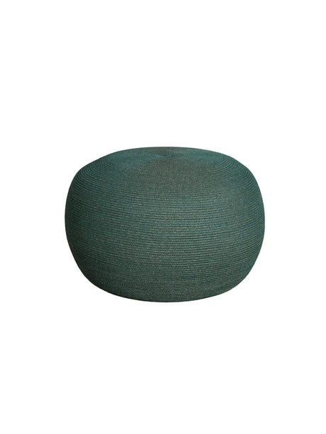 Circle Fodskammel, stor fra Cane-line - Dark green - Jacobsen Plus