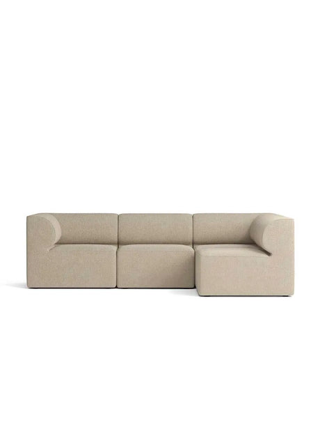 Eave Sofa Configuration 11, højre fra Audo Copenhagen - Bouclé 02 - Jacobsen Plus