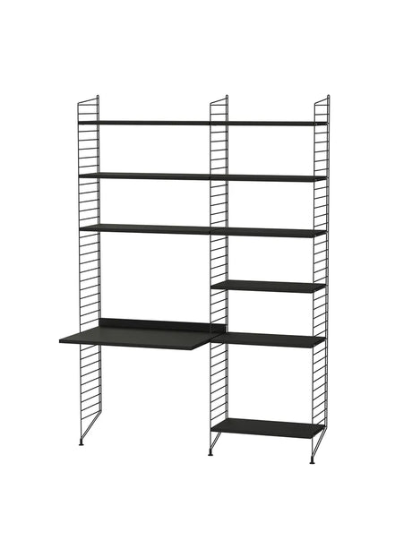 Kontor, bundle B fra String - Sort - sort ask - Jacobsen Plus