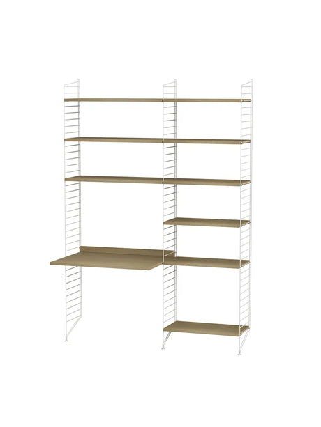 Kontor, bundle B fra String - Hvid - eg - Jacobsen Plus