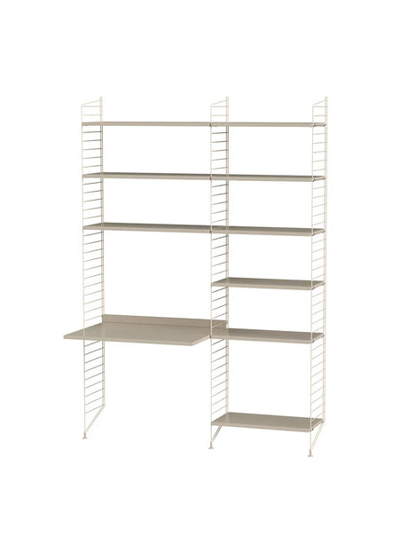 Kontor, bundle B fra String - Beige - beige - Jacobsen Plus