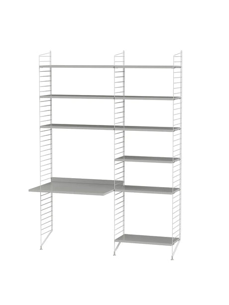 Kontor, bundle B fra String - Grå - grå - Jacobsen Plus