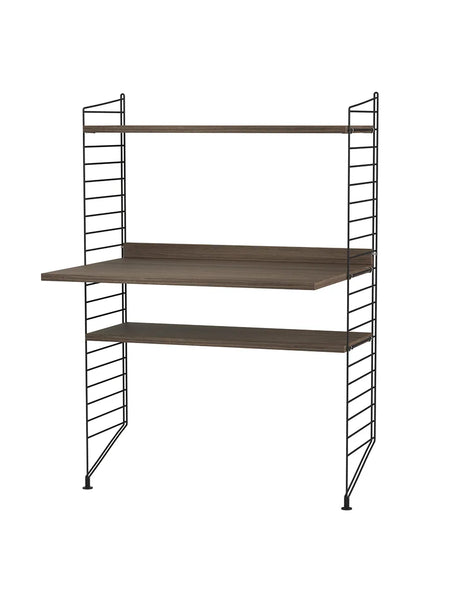 Kontor, bundle H fra String - Sort - valnød - Jacobsen Plus