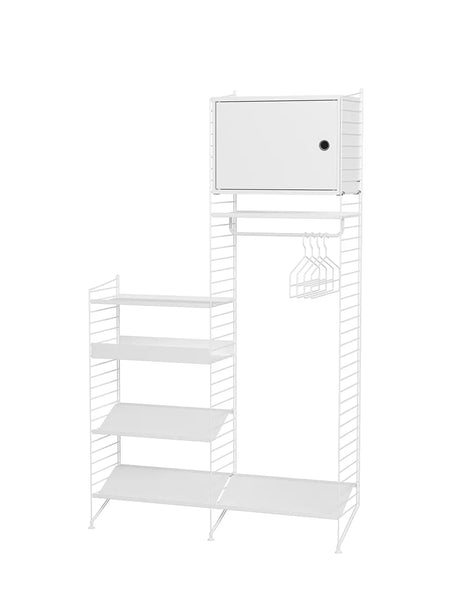 Hallway U fra String Furniture - White - Jacobsen Plus