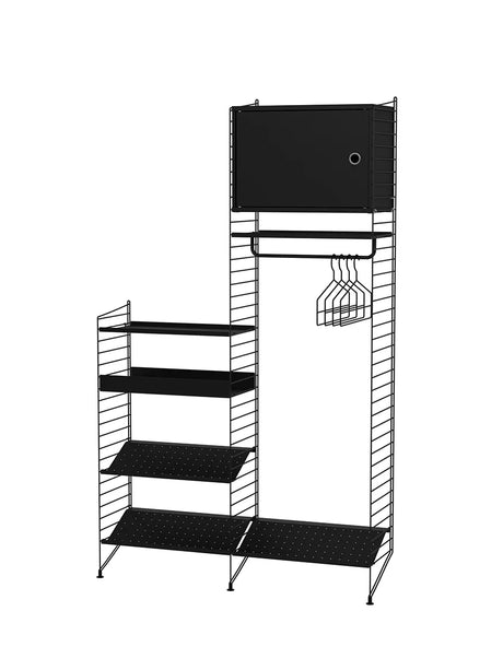 Hallway U fra String Furniture - Black - Jacobsen Plus