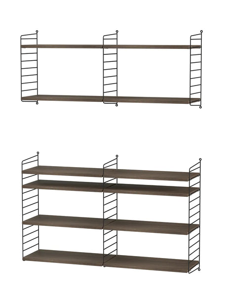 Living Room N fra String - Valnød-sort - Jacobsen Plus