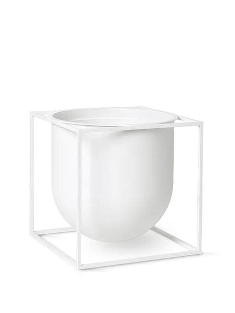 Kubus Flowerpot 23, hvid fra Audo Copenhagen - 1 - Jacobsen Plus