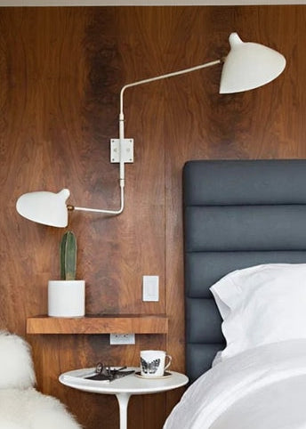 Big Wall Lamp w/2 Rotating Straight Arms af Serge Mouille - 2 - Jacobsen Plus