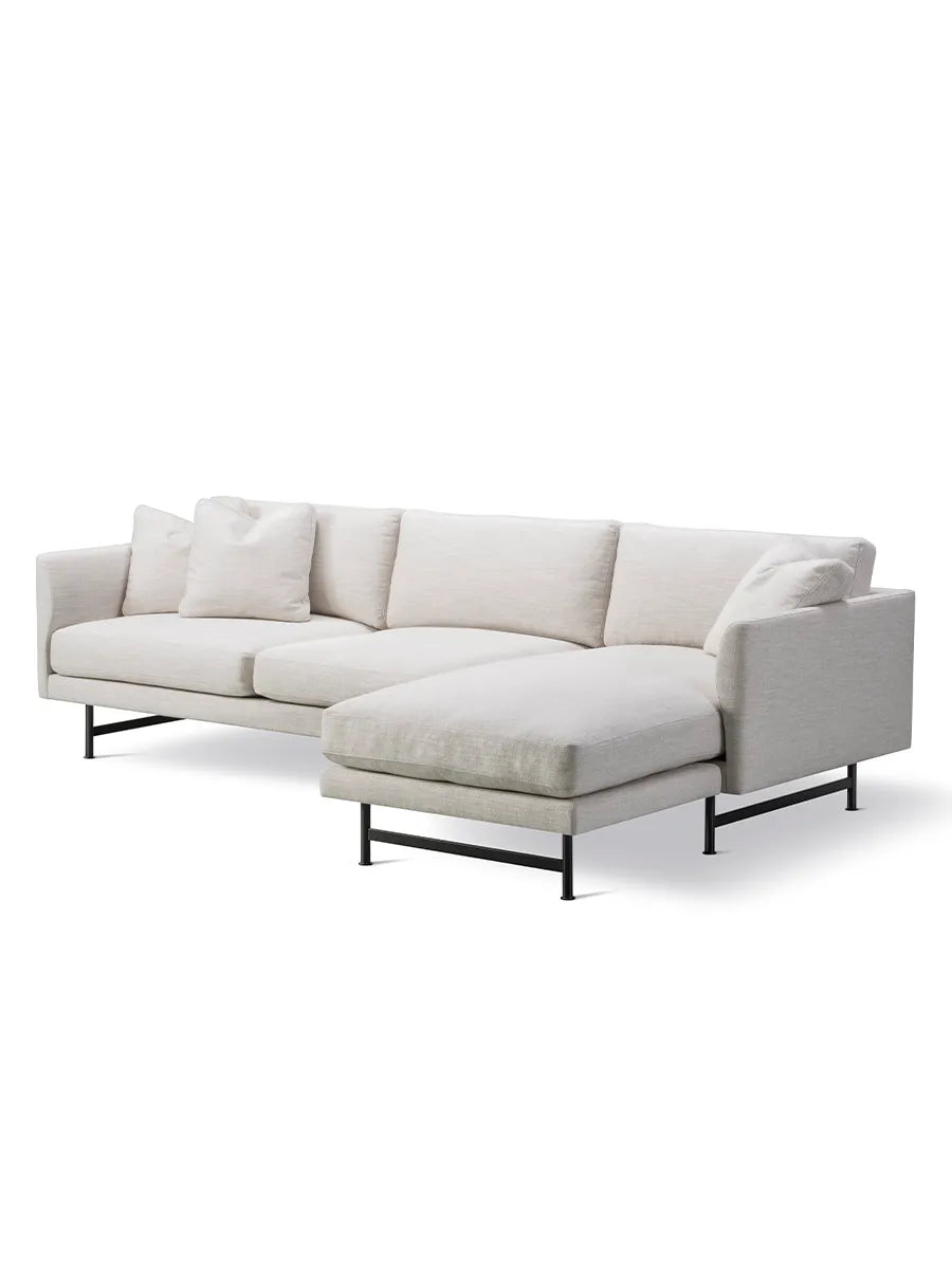 Calmo 3-personers Sofa m. chaiselong, sunniva 717 fra Fredericia Furniture - 5 - Jacobsen Plus