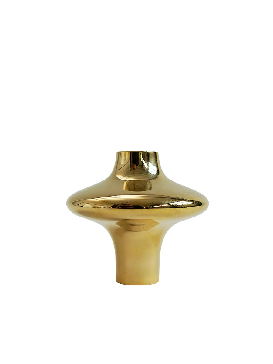 Doublet Candleholder Large, gold fra Hein Studio - 1 - Jacobsen Plus