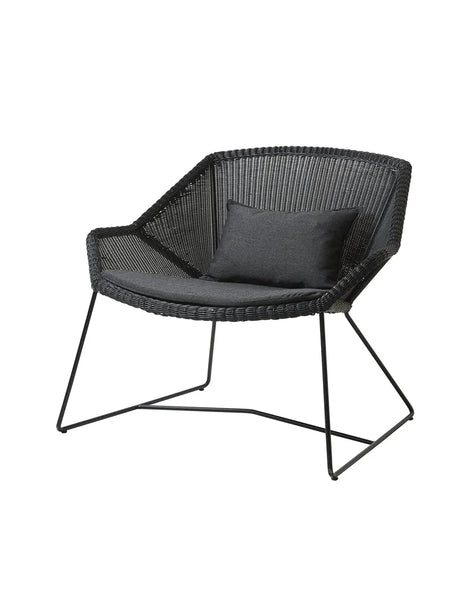 Hyndesæt til Breeze Loungestol fra Cane-line - Black, Cane-line Natté - Jacobsen Plus