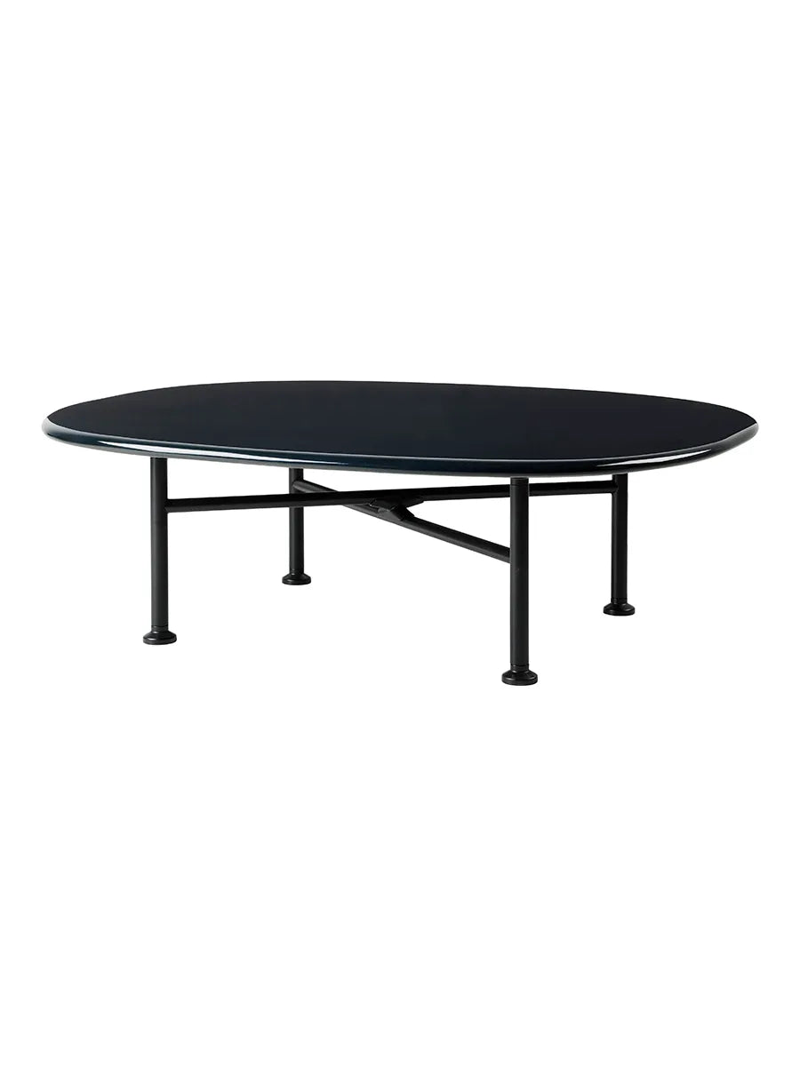 Carmel Coffee Table, midnight black i 87,5 x 70 cm fra Gubi - 1 - Jacobsen Plus